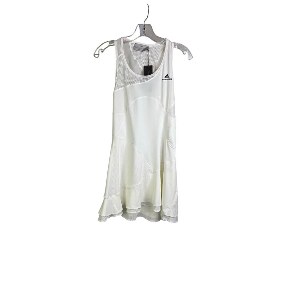 Adidas Stella McCartney Barricade Tennis Dress Womens‎ Small White Open Back NWT